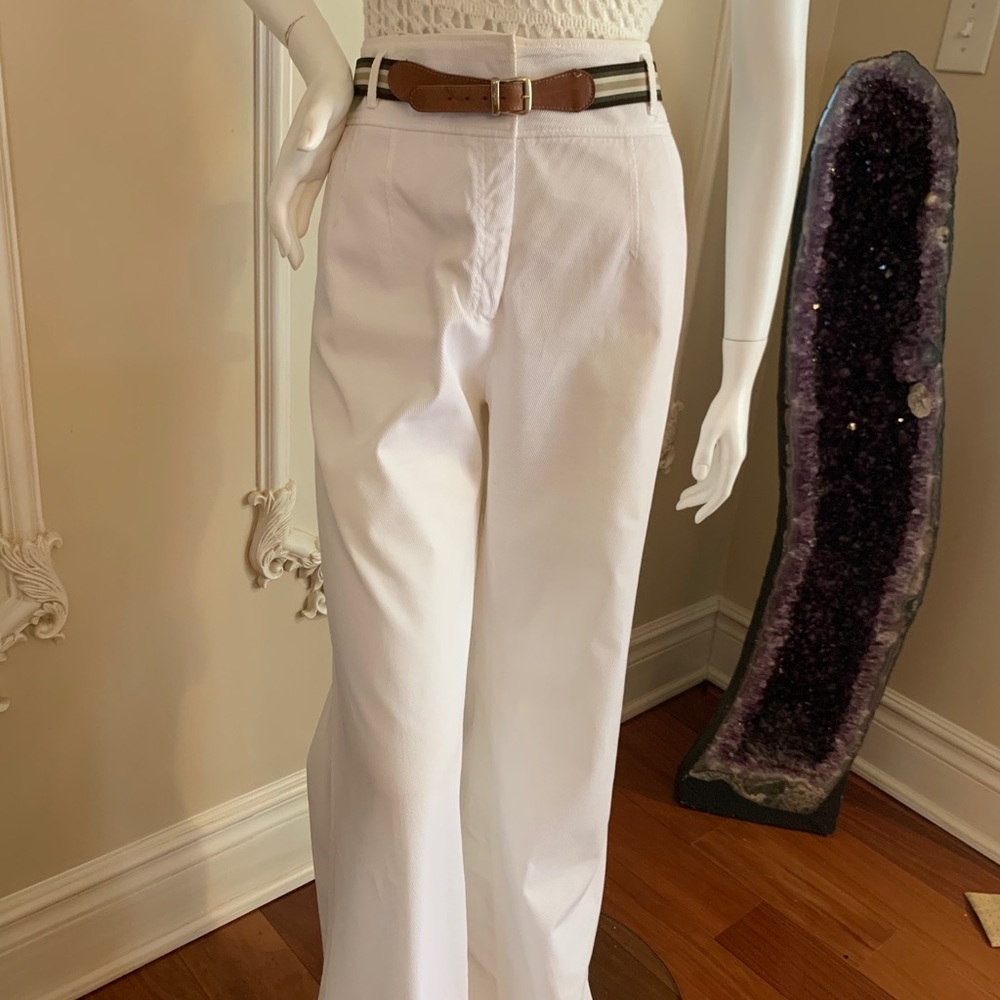 Dolce & Gabbana white Jeans with belt size 46 - Picture 7 of 16